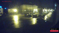 Střed obce Rokytnice nad Jizerou