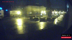 Střed obce Rokytnice nad Jizerou