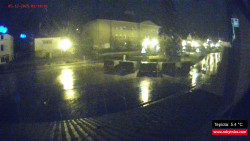 Střed obce Rokytnice nad Jizerou