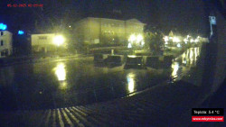 Střed obce Rokytnice nad Jizerou