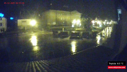 Střed obce Rokytnice nad Jizerou