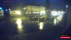 Střed obce Rokytnice nad Jizerou