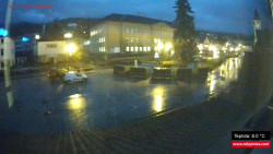 Střed obce Rokytnice nad Jizerou