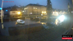 Střed obce Rokytnice nad Jizerou