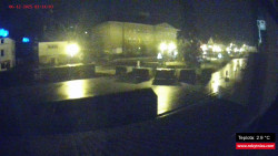 Střed obce Rokytnice nad Jizerou