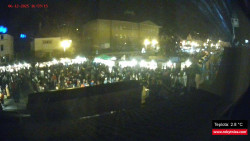 Střed obce Rokytnice nad Jizerou