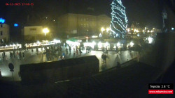 Střed obce Rokytnice nad Jizerou