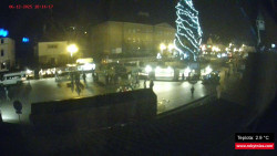 Střed obce Rokytnice nad Jizerou