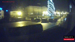 Střed obce Rokytnice nad Jizerou