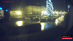 Střed obce Rokytnice nad Jizerou