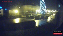 Střed obce Rokytnice nad Jizerou