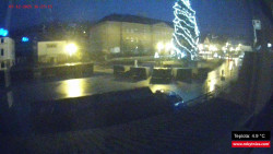 Střed obce Rokytnice nad Jizerou