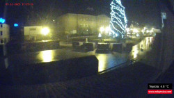 Střed obce Rokytnice nad Jizerou