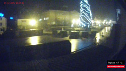 Střed obce Rokytnice nad Jizerou