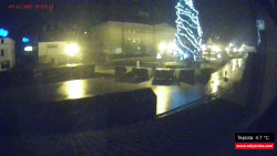 Střed obce Rokytnice nad Jizerou