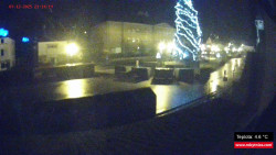 Střed obce Rokytnice nad Jizerou