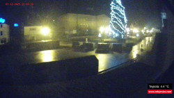 Střed obce Rokytnice nad Jizerou