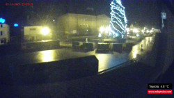 Střed obce Rokytnice nad Jizerou