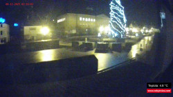 Střed obce Rokytnice nad Jizerou