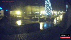 Střed obce Rokytnice nad Jizerou