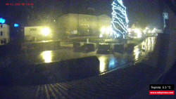 Střed obce Rokytnice nad Jizerou