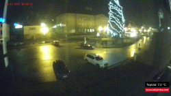 Střed obce Rokytnice nad Jizerou