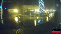 Střed obce Rokytnice nad Jizerou