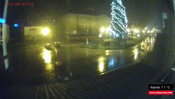 Střed obce Rokytnice nad Jizerou