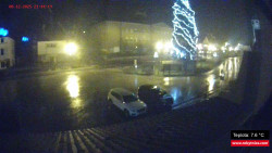 Střed obce Rokytnice nad Jizerou