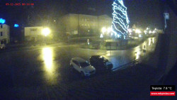 Střed obce Rokytnice nad Jizerou