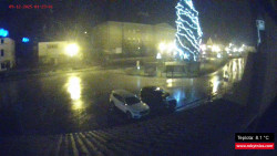 Střed obce Rokytnice nad Jizerou