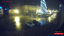 Střed obce Rokytnice nad Jizerou