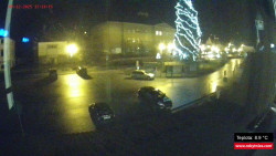 Střed obce Rokytnice nad Jizerou