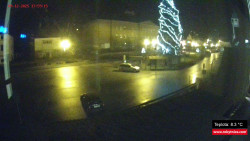 Střed obce Rokytnice nad Jizerou