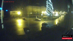 Střed obce Rokytnice nad Jizerou