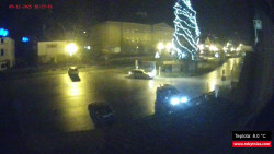 Střed obce Rokytnice nad Jizerou