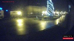 Střed obce Rokytnice nad Jizerou