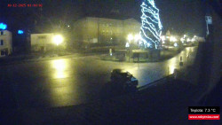 Střed obce Rokytnice nad Jizerou