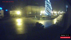 Střed obce Rokytnice nad Jizerou