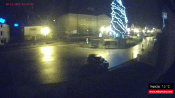 Střed obce Rokytnice nad Jizerou