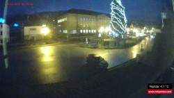 Střed obce Rokytnice nad Jizerou