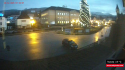 Střed obce Rokytnice nad Jizerou