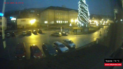 Střed obce Rokytnice nad Jizerou