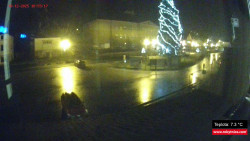 Střed obce Rokytnice nad Jizerou