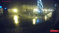 Střed obce Rokytnice nad Jizerou