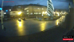 Střed obce Rokytnice nad Jizerou