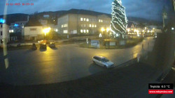 Střed obce Rokytnice nad Jizerou