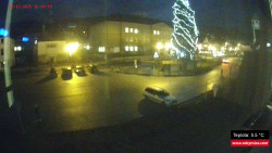 Střed obce Rokytnice nad Jizerou