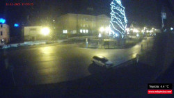 Střed obce Rokytnice nad Jizerou