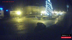 Střed obce Rokytnice nad Jizerou